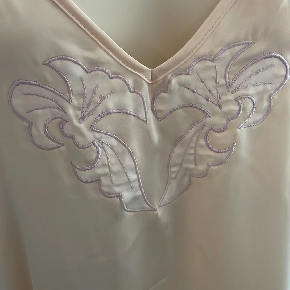 Natori Light pinky/Peach Nightgown Sz M - Picture 3 of 6